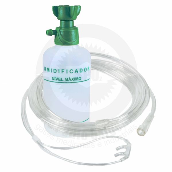 Kit cateter nasal c/ copo umidificador